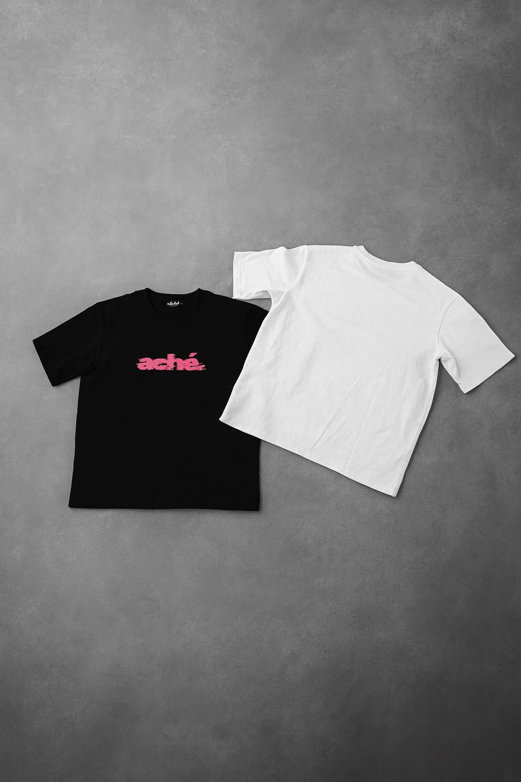 White Logo Tee