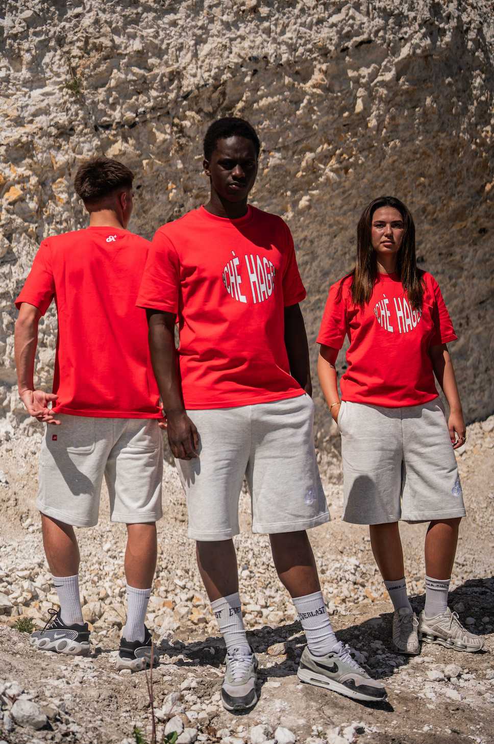 ACHÉ HAGEN LOGO TEE RED
