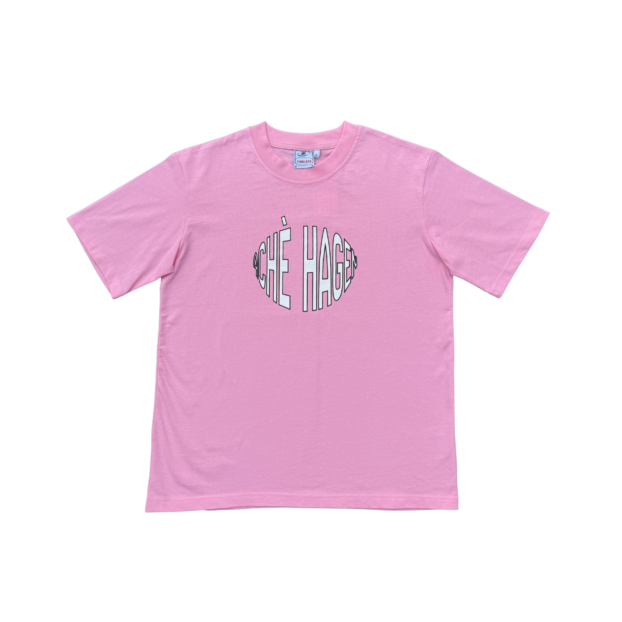 ACHÉ HAGEN LOGO TEE PINK
